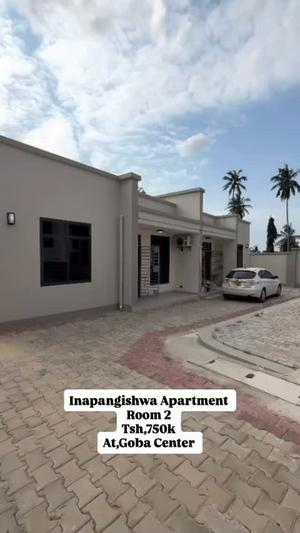 Apartment ya vyumba viwili inapangishwa Goba Center, Dar Es Salaam