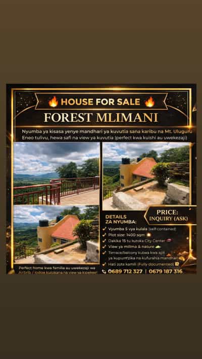 5 Bedrooms House for sale in Mlimani, Morogoro 5 Bedrooms House for sale in Mlimani, Morogoro
