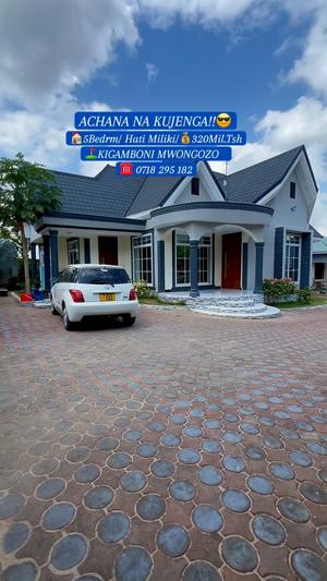 5 Bedrooms House for Sale in Kigamboni Muongozo, Dar Es Salaam (1125 sqm)
