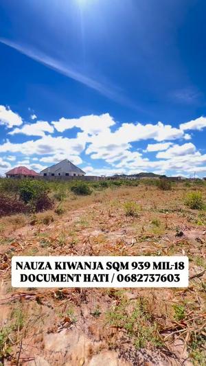 Kiwanja kinauzwa Miganga West sqm 939 Kiwanja kinauzwa Miganga West sqm 939