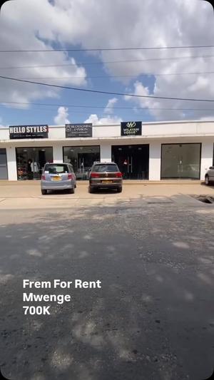 Frame ya Biashara inapangishwa Mwenge, Dar Es Salaam