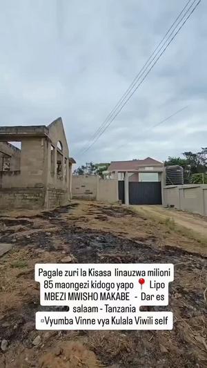 Nyumba ya vyumba vinne inauzwa Mbezi Mwisho Makabe, Dar Es Salaam (800 sqm)