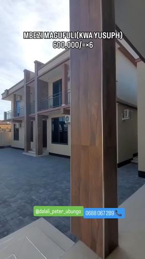 2 Bedrooms House for Rent in Mbezi Magufuli Bus Terminal, Dar Es Salaam