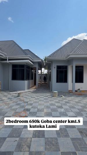 Nyumba ya vyumba viwili inapangishwa Goba Center, Dar Es Salaam Nyumba ya vyumba viwili inapangishwa Goba Center, Dar Es Salaam