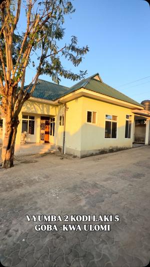 Apartment ya vyumba viwili inapangishwa Goba Kwa Ulomi, Dar Es Salaam