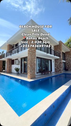 Villa for Sale in Bahari Beach, Dar Es Salaam (2030 sqm) Villa for Sale in Bahari Beach, Dar Es Salaam (2030 sqm)