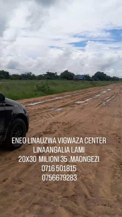 Kiwanja kinauzwa Vigwaza Center, Pwani (600 sqm)