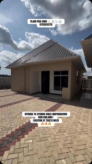 Nyumba/Apartment ya vyumba viwili inapangishwa Tegeta Wazo, Dar Es Salaam Nyumba/Apartment ya vyumba viwili inapangishwa Tegeta Wazo, Dar Es Salaam