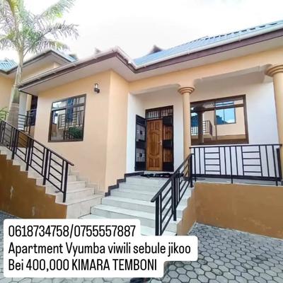 Apartment ya vyumba viwili inapangishwa Kimara Temboni, Dar Es Salaam Apartment ya vyumba viwili inapangishwa Kimara Temboni, Dar Es Salaam