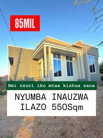 Nyumba ya vyumba viwili inauzwa Ilazo, Dodoma (500 sqm) Nyumba ya vyumba viwili inauzwa Ilazo, Dodoma (500 sqm)