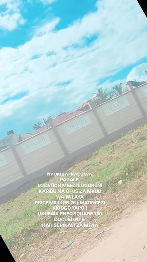 Nyumba ya vyumba viwili inauzwa Mbezi Luguruni, Dar Es Salaam (750 sqm)