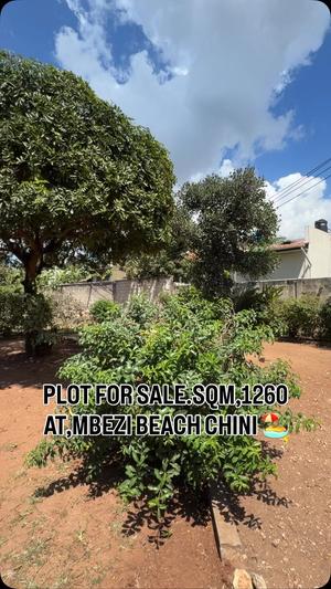 Kiwanja kinauzwa Mbezi Beach Chini, Dar Es Salaam sqm 1260 Kiwanja kinauzwa Mbezi Beach Chini, Dar Es Salaam sqm 1260