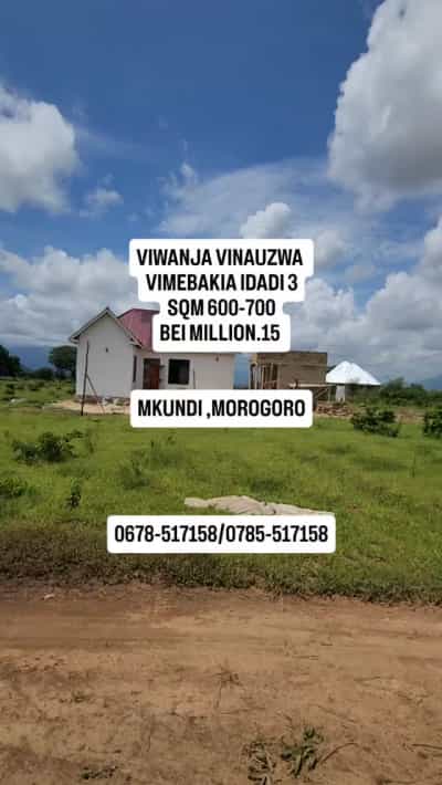 Kiwanja cha Makazi vinauzwa Mkundi Nguvu Kazi, Morogoro (600 sqm)