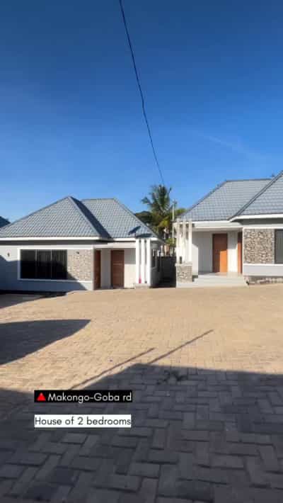 Apartment ya vyumba viwili inapangishwa Makongo Goba, Dar Es Salaam