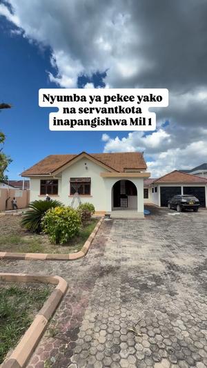 Nyumba ya vyumba vitatu inapangishwa Ununio Beach, Dar Es Salaam