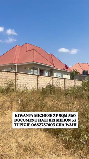 Kiwanja kinauzwa Michese sqm 560