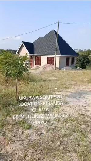 Kiwanja kinauzwa Kibamba Chama, Dar Es Salaam sqm 520 Kiwanja kinauzwa Kibamba Chama, Dar Es Salaam sqm 520