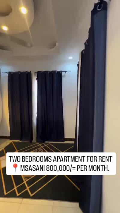 Apartment ya vyumba viwili inapangishwa MSASANI, Dar Es Salaam