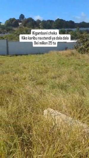 Kiwanja (Residential/Commercial) kinauzwa Kigamboni Cheka, Dar Es Salaam Kiwanja (Residential/Commercial) kinauzwa Kigamboni Cheka, Dar Es Salaam