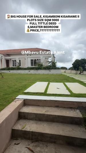 Nyumba ya vyumba 6 inauzwa Kibada Kisarawe II, Dar Es Salaam (4000 sqm)