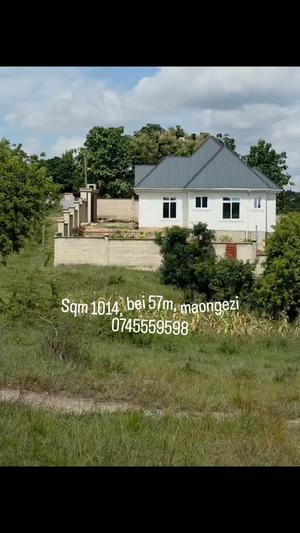 Plot for sale in Madale Kwa Wasandawe, Dar Es Salaam sqm 1014 Plot for sale in Madale Kwa Wasandawe, Dar Es Salaam sqm 1014