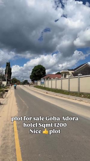 Kiwanja kinauzwa Goba Rastaza, Dar Es Salaam sqm 1200