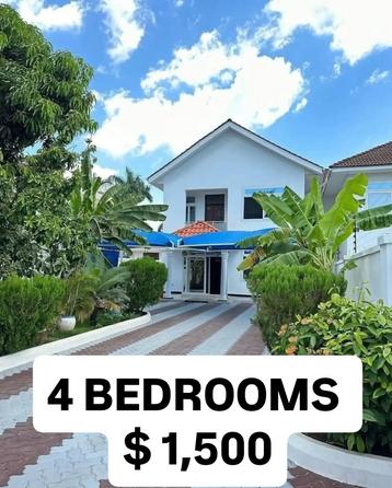 4 Bedrooms House for Rent in Mbezi Beach Rainbow, Dar Es Salaam