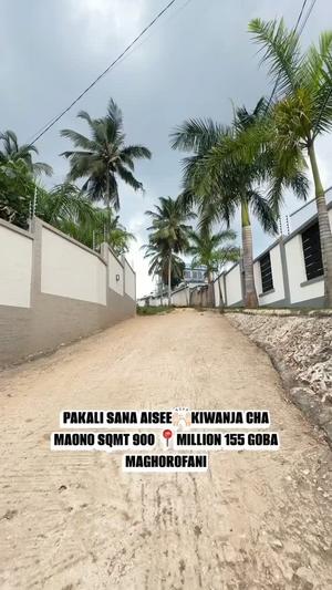 Kiwanja kinauzwa Goba Maghorofani, Dar Es Salaam (900 sqm)