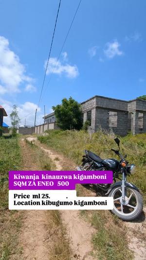 Kiwanja kinauzwa Kibugumo, Kigamboni, Dar Es Salaam (500 sqm)