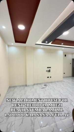 Apartment ya vyumba viwili inapangishwa Mbezi Beach, Dar Es Salaam