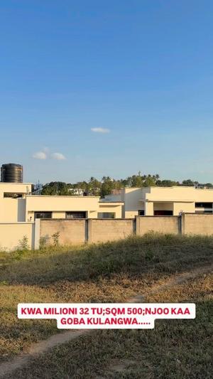 Kiwanja kinauzwa Goba Kulangwa, Dar Es Salaam (500 sqm) Kiwanja kinauzwa Goba Kulangwa, Dar Es Salaam (500 sqm)
