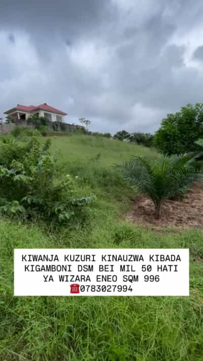 Kiwanja kinauzwa Kibada, Dar Es Salaam (996 sqm)