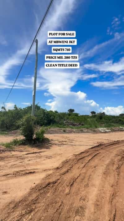 Kiwanja kinauzwa MBWENI JKT, Dar Es Salaam (710 sqm)