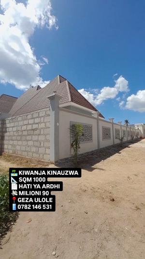 Plot for sale in Kigamboni Geza Ulole, Dar Es Salaam sqm 1000 Plot for sale in Kigamboni Geza Ulole, Dar Es Salaam sqm 1000