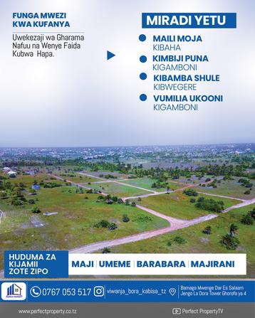 Viwanja vinauzwa Dar Es Salaam
