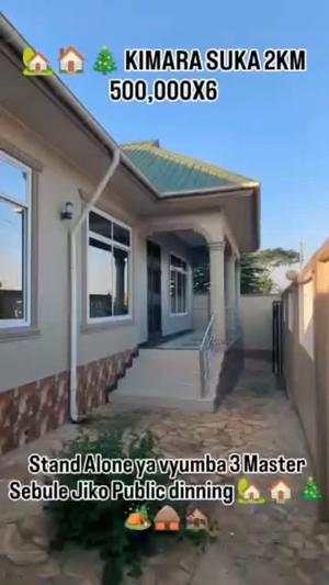 Nyumba ya vyumba vitatu inapangishwa Kimara Suka, Dar Es Salaam Nyumba ya vyumba vitatu inapangishwa Kimara Suka, Dar Es Salaam
