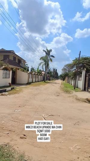 Residential Plot for Sale in Mbezi Beach Tanki Bovu, Dar Es Salaam (1000 sqm) Residential Plot for Sale in Mbezi Beach Tanki Bovu, Dar Es Salaam (1000 sqm)