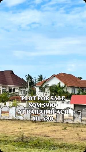 Kiwanja kinauzwa Bahari Beach, Dar Es Salaam (4900 sqm)