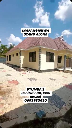 Nyumba ya vyumba vitatu inapangishwa Mbweni Ubungo, Dar Es Salaam Nyumba ya vyumba vitatu inapangishwa Mbweni Ubungo, Dar Es Salaam