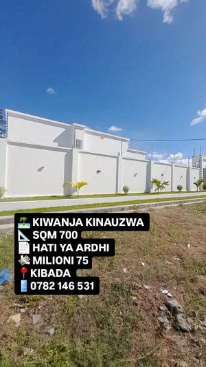 Plot for sale in Kigamboni Kibada, Dar Es Salaam sqm 700 Plot for sale in Kigamboni Kibada, Dar Es Salaam sqm 700