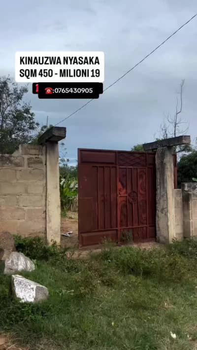 Plot for sale in Nyasaka, Mwanza