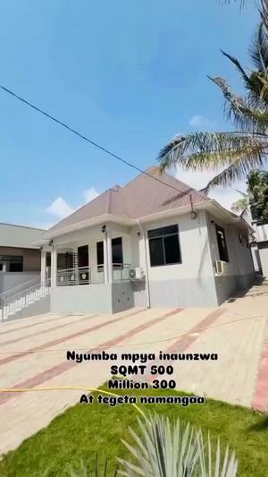 Nyumba ya vyumba vitatu inauzwa Tegeta Namanga, Dar Es Salaam (500 sqm)