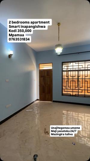 Nyumba ya vyumba viwili inapangishwa Mpamaa, Dar Es Salaam Nyumba ya vyumba viwili inapangishwa Mpamaa, Dar Es Salaam