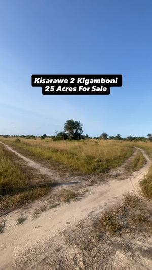 Residential/Commercial Plot for Sale in Kisarawe 2, Mwasonga, Dar Es Salaam (25 acre) Residential/Commercial Plot for Sale in Kisarawe 2, Mwasonga, Dar Es Salaam (25 acre)