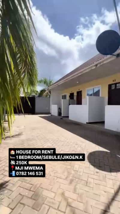 1 Bedroom House for Rent in Kigamboni Mji Mwema, Dar Es Salaam