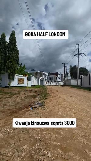 Residential Plot for Sale in Goba Half London, Dar Es Salaam (3000 sqm)