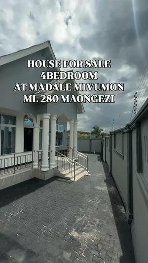 4 Bedrooms House for Sale in Madale Mivumoni, Dar Es Salaam (500 sqm) 4 Bedrooms House for Sale in Madale Mivumoni, Dar Es Salaam (500 sqm)