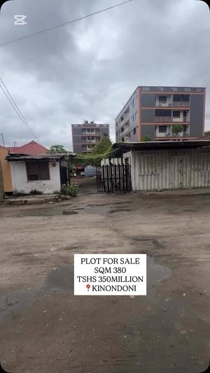 Kiwanja kinauzwa Kinondoni Kwa Pinda, Dar Es Salaam sqm 380 Kiwanja kinauzwa Kinondoni Kwa Pinda, Dar Es Salaam sqm 380