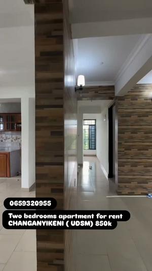 2 Bedrooms House/Apartment for Rent in Changanyikeni, Dar Es Salaam
