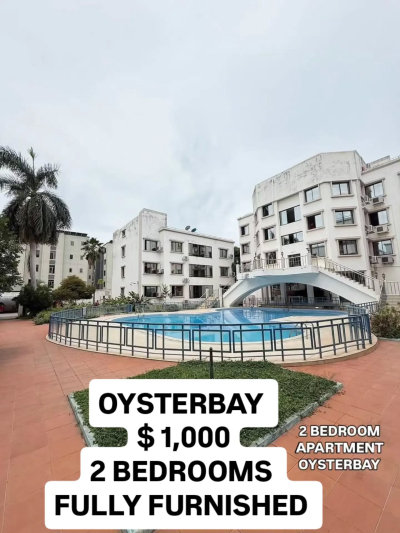 Nyumba/Apartment (Furnished) ya vyumba viwili inapangishwa Masaki, Dar Es Salaam